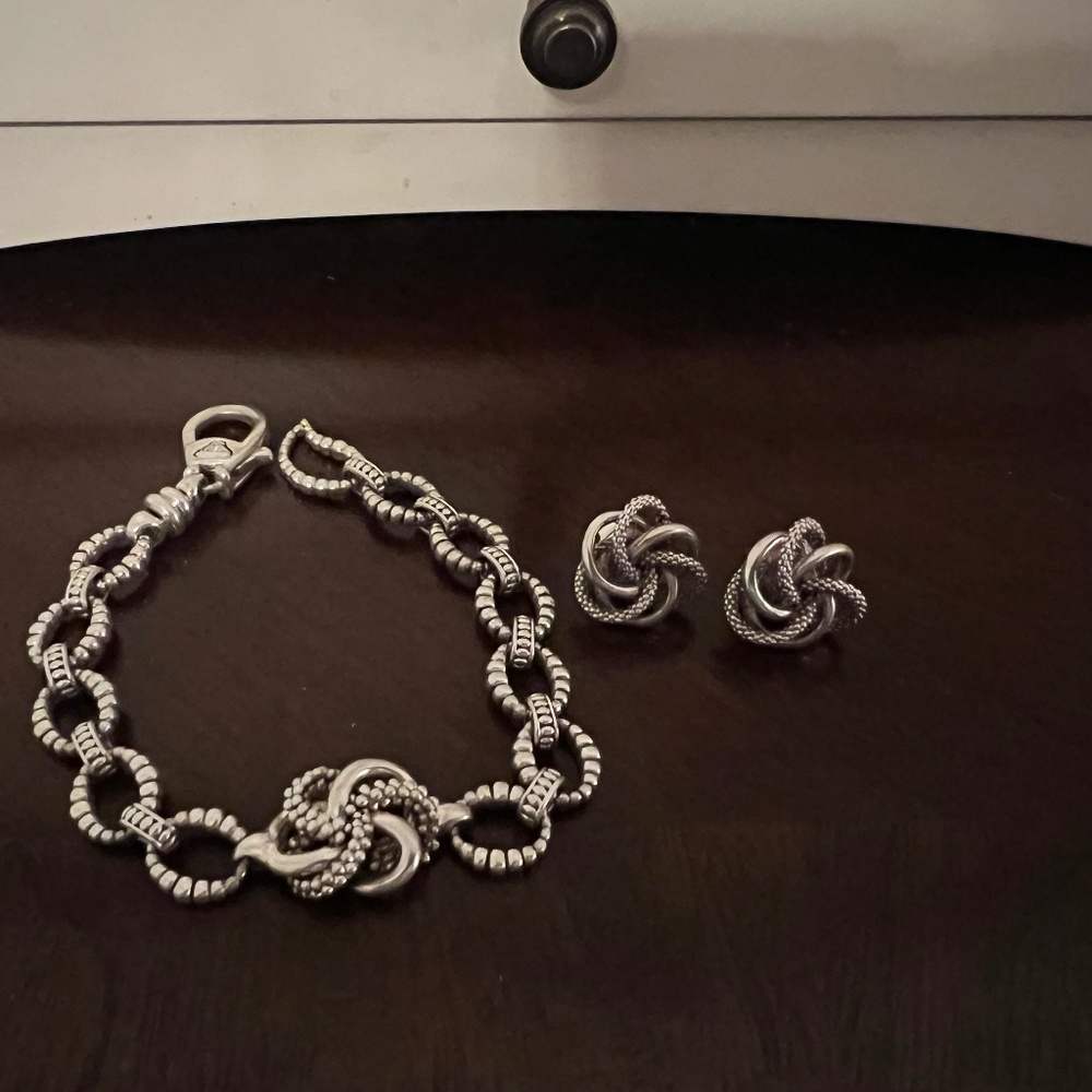 Lagos Bracelet and Earrings